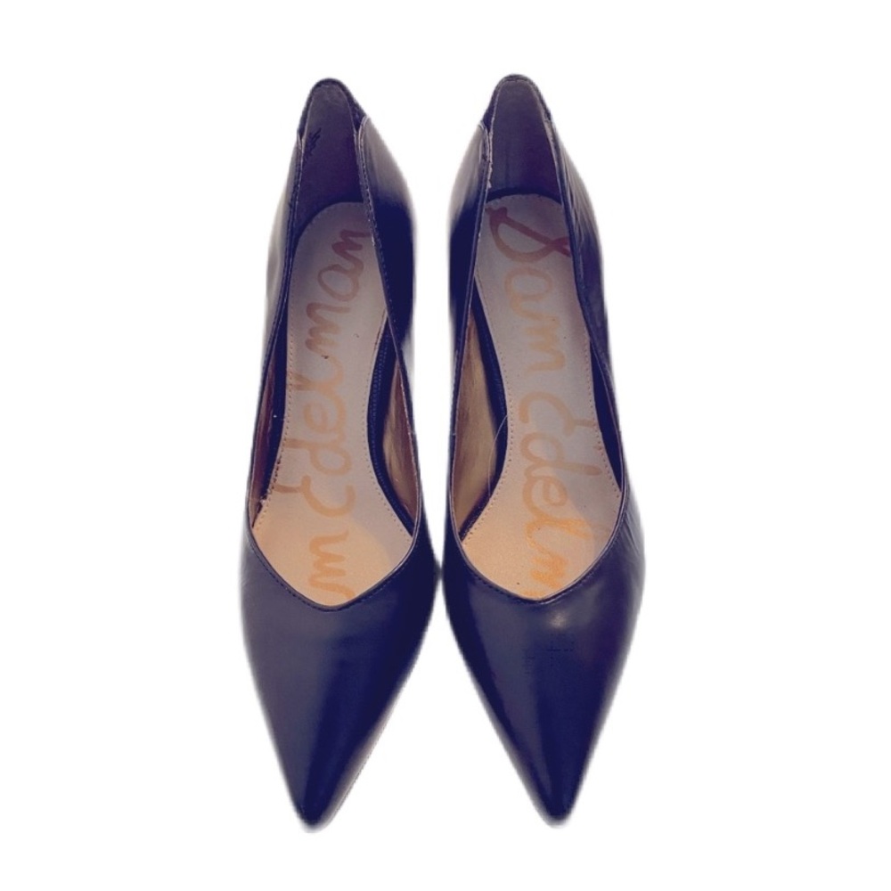 Sam Edelman 3” Black Pumps Size 7 1/2, like new